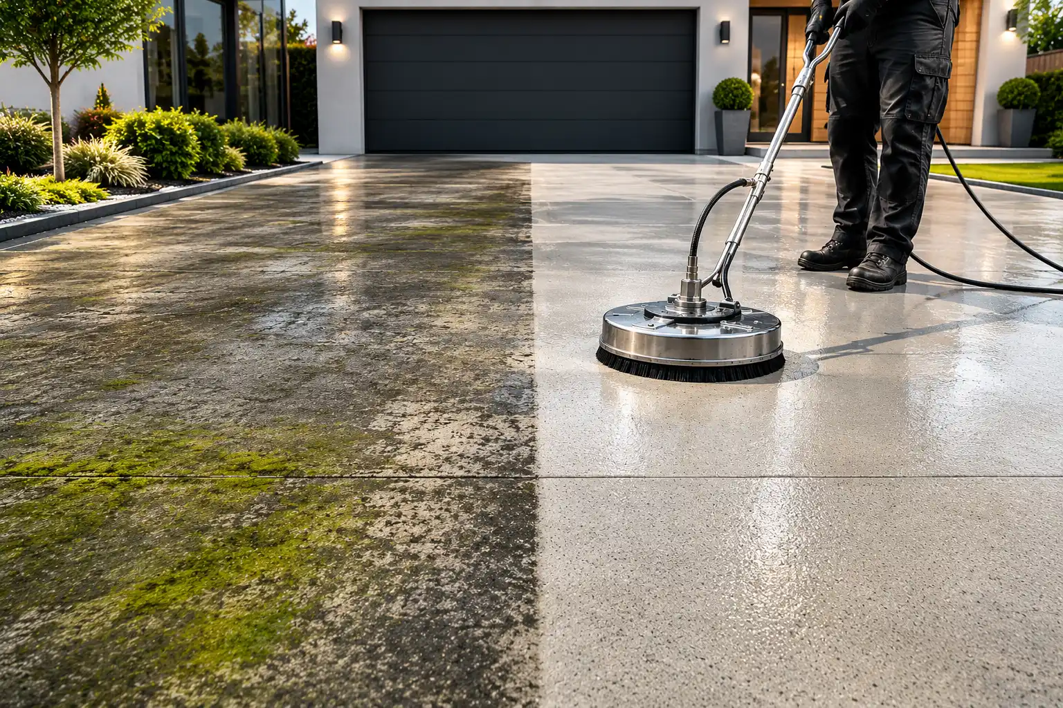 Concrete Clear Sealing